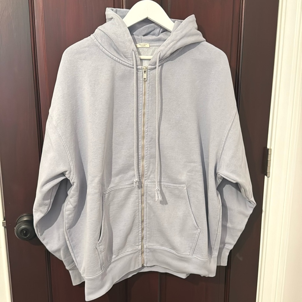 Brandy Melville Zip-up Sweatshirt